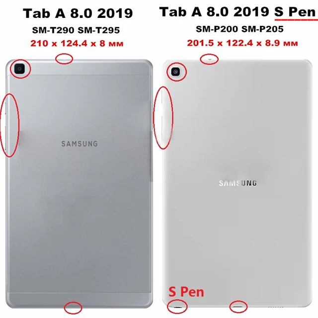 Прозрачный чехол для samsung Galaxy Tab A 10,1 S5E 10,5 T515 T720 T725 чехол s мягкий TPU чехол для samsung Tab A 8 8,0