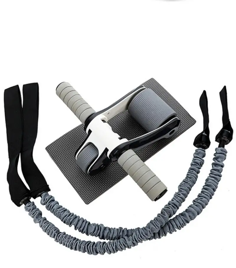 Складное выдвижное колесо для пресса тренажерного зала ролик Ab тренировочное