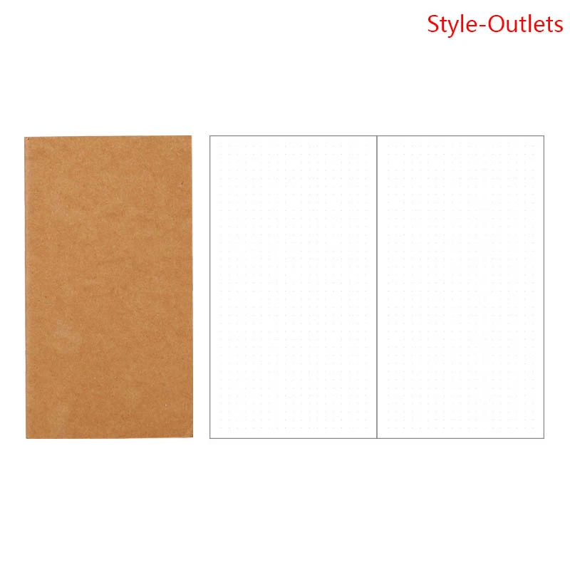 

72sheets Loose Leaf Notebook Refill Spiral Binder Inner Page Diary Weekly Monthly Planner To Do List Line Dot Grid Inside Paper