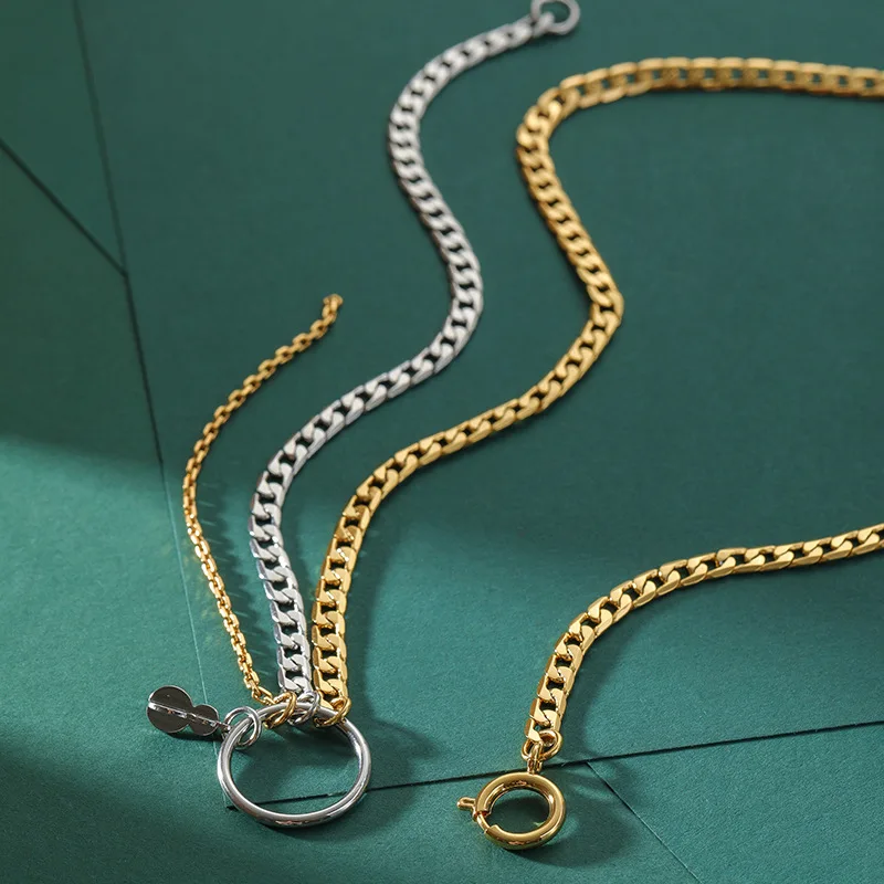 

2020 New Necklace European and American Fashion Metal Texture Exaggerated Temperament Net Red Wild Thick Chain Hip Hop