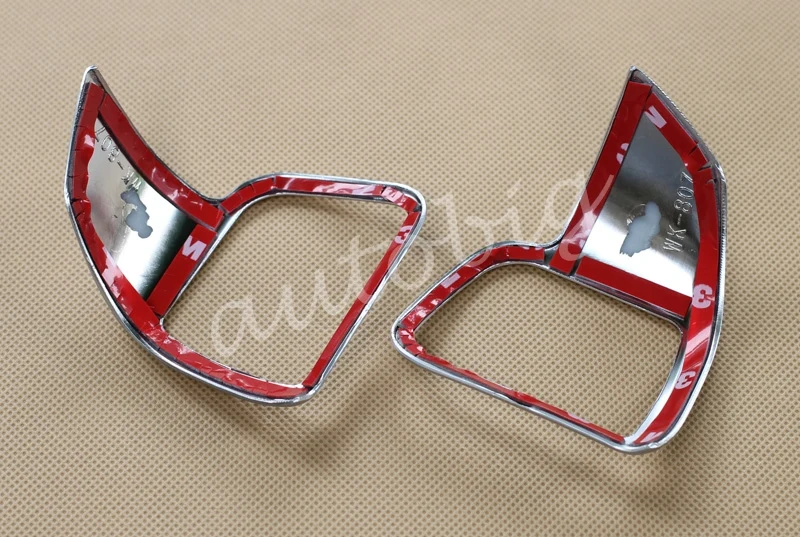 Матовая хромированная внутренняя накладка на рулевое колесо с аудио