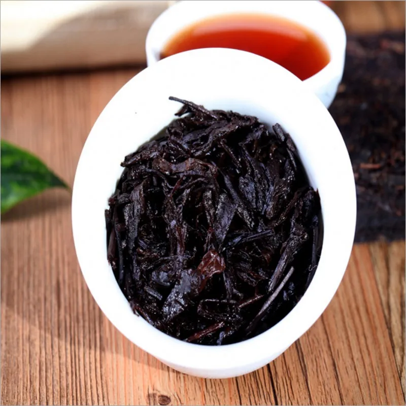 

More than 15 Years older Pu'er Tea Chinese Yunnan Old Ripe pu'er 250g China Tea Health Care Pu'er Tea Brick For Weight Lose Tea