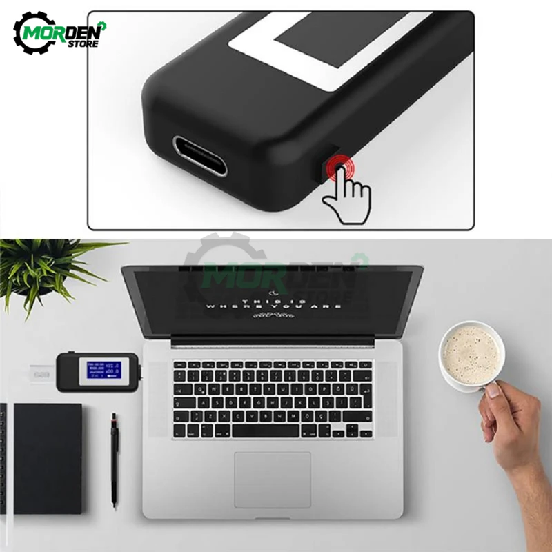 USB-тестер вольтметр-амперметр постоянного тока с ЖК-дисплеем и индикатором