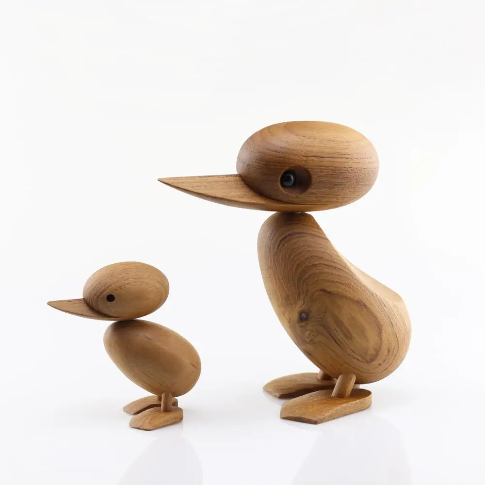 Знаменитые деревянные фигурки уток домашний декор поделки украшение для комнаты