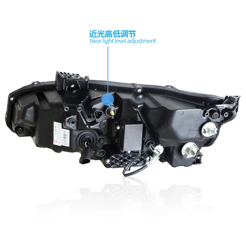 Головная лампа для Honda Civic головной светильник s 2015 2017 передняя DRL Объектив Двойной