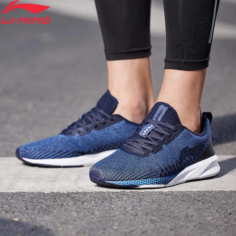 (Код Break) Li Ning мужские цветные зонные кроссовки для бега с подкладкой из пряжи li ning