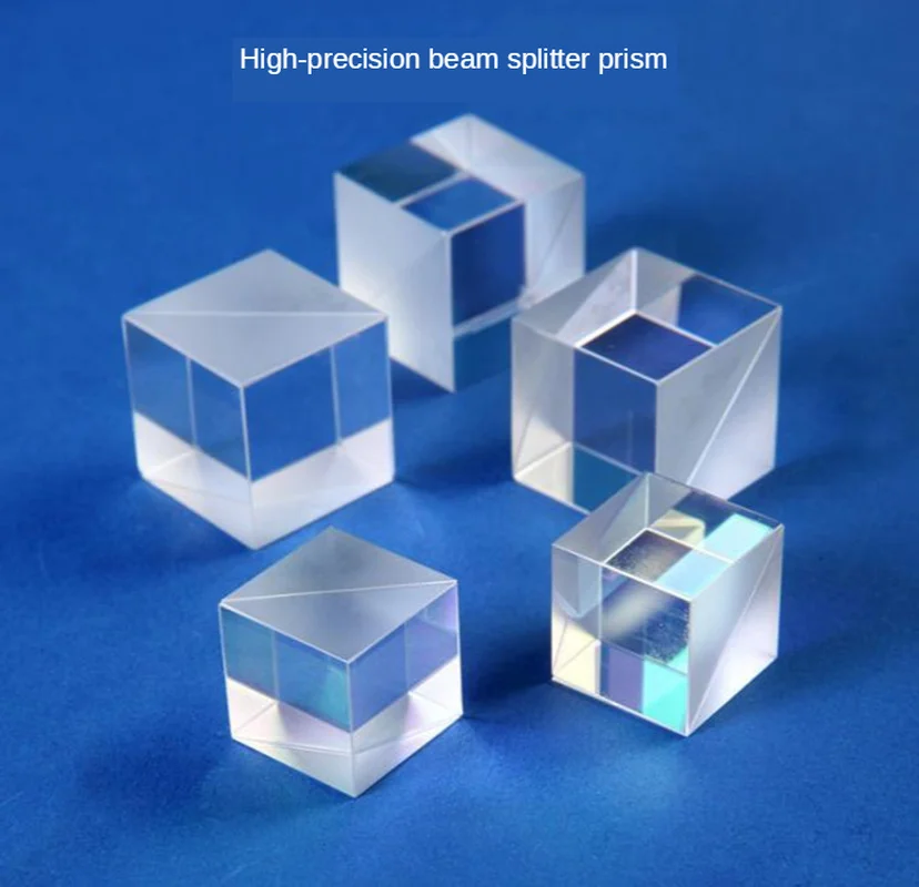 Разделенная призма склеенная телегональная 25*25*25 мм разделенная соотношение 5:5K9