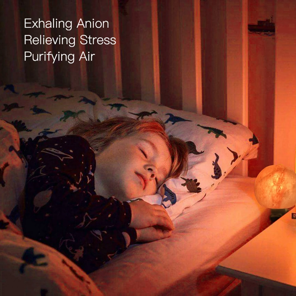 Соляная Лампа для очистки воздуха 10 Вт Гималайская соляная лампа Хрустальная