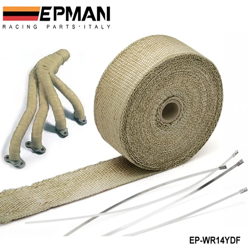 10 м тепловая пленка для выхлопного коллектора и 4 Кабельные стяжки выхлопная