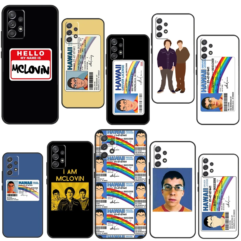 Сверхплохой чехол Mclovin для Samsung A52 A72 A32 A22 A12 A21S A20S A30S A50 A70 A31 A51 A71 A03S задняя крышка |
