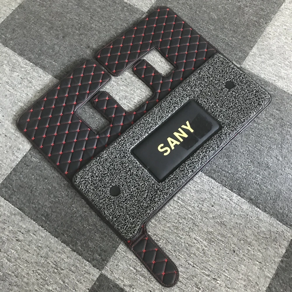 저렴한 Sany 중공업 굴삭기용 SY115C-10/SY195C-10 SANY 새 모델 굴삭기 그라운드 접착제 Sany 매트, 러그 청소