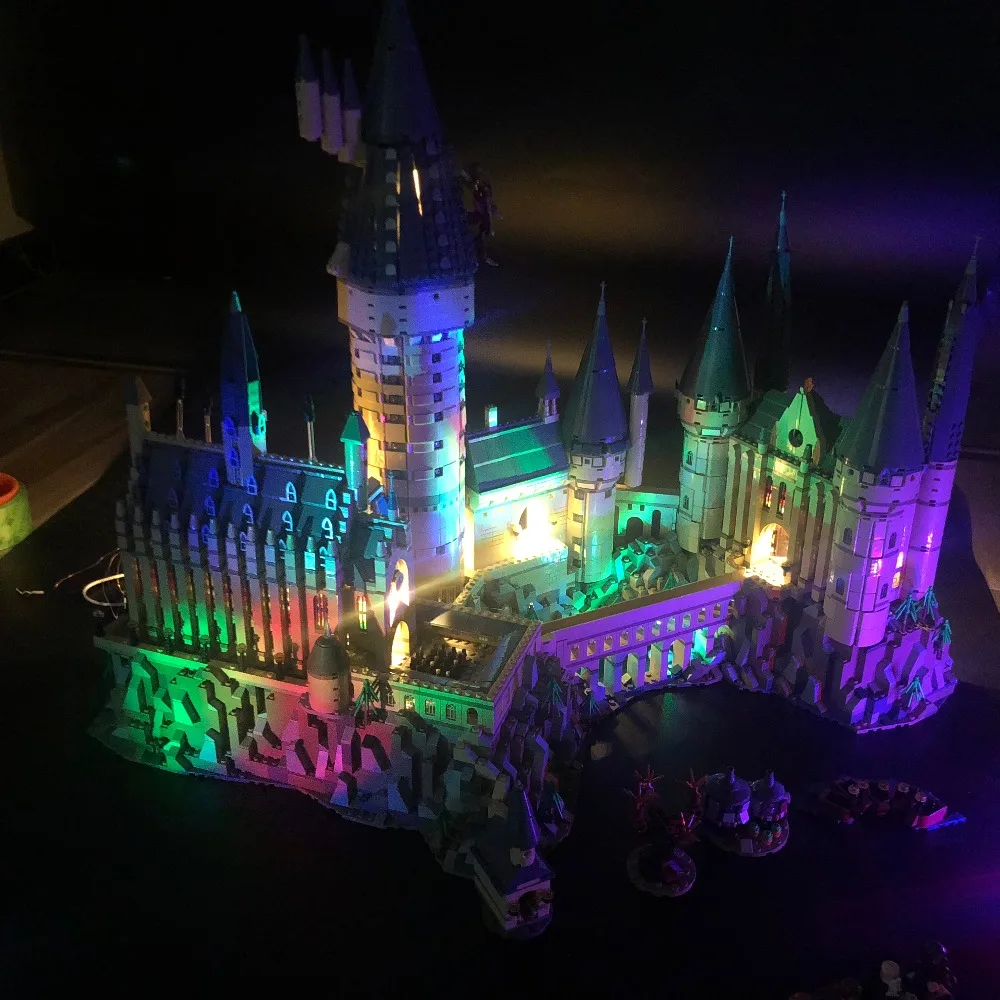 Светодиодный комплект освещения для Гарри пленки 71043 совместимый со