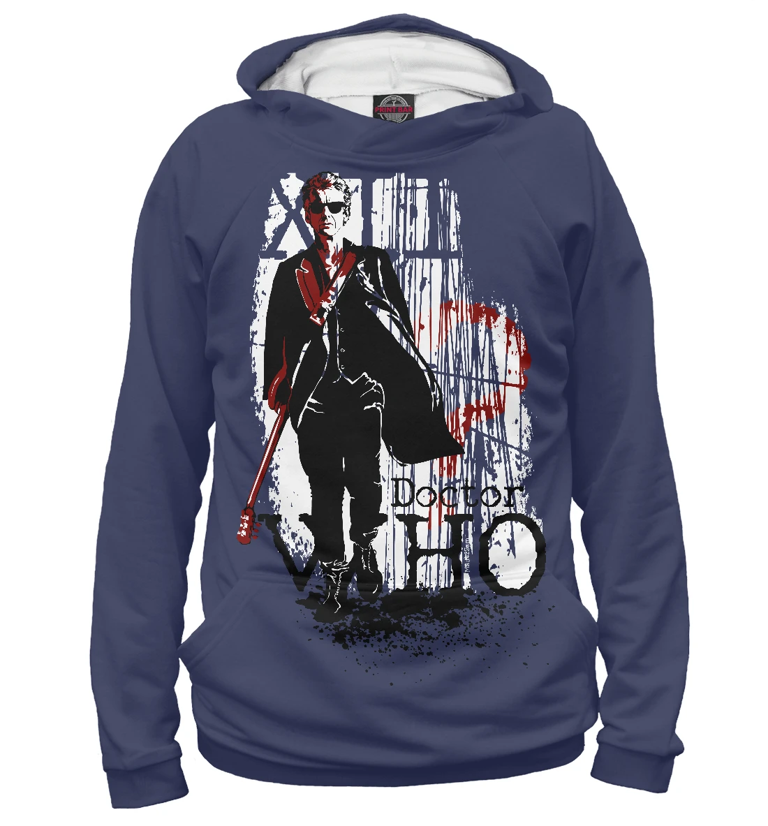 Худи толстовка WHO (Доктор Кто) | Мужская одежда