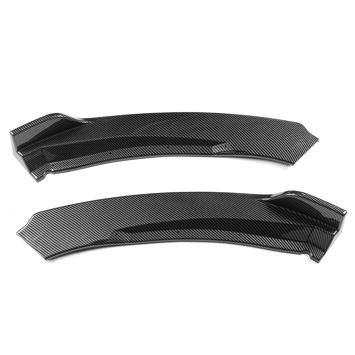 New Carbon Fiber Look/Black Car Front Bumper Splitter Lip Spoiler Diffuser Protector Guard Body Kit For Skoda Octavia 2015-2019 |