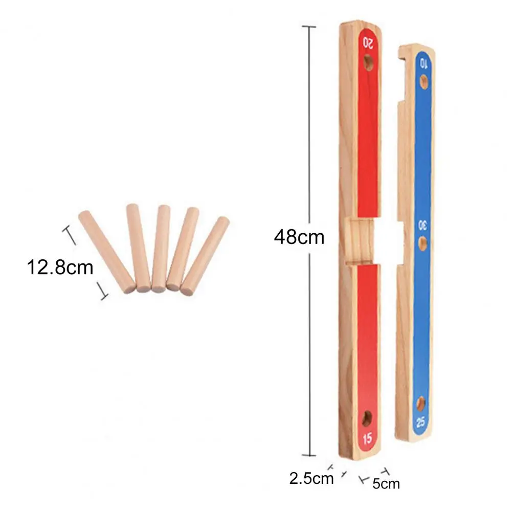 

Quoits Easy Storage Multi-color Wooden Quoits for Kids