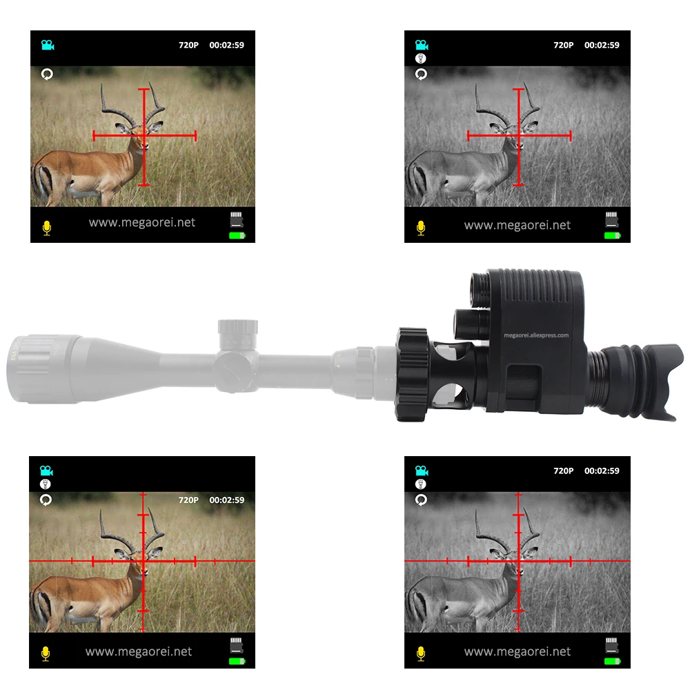 Регулируемый объектив с диоптриями для Megaorei3 встроенный прибор ночного видения