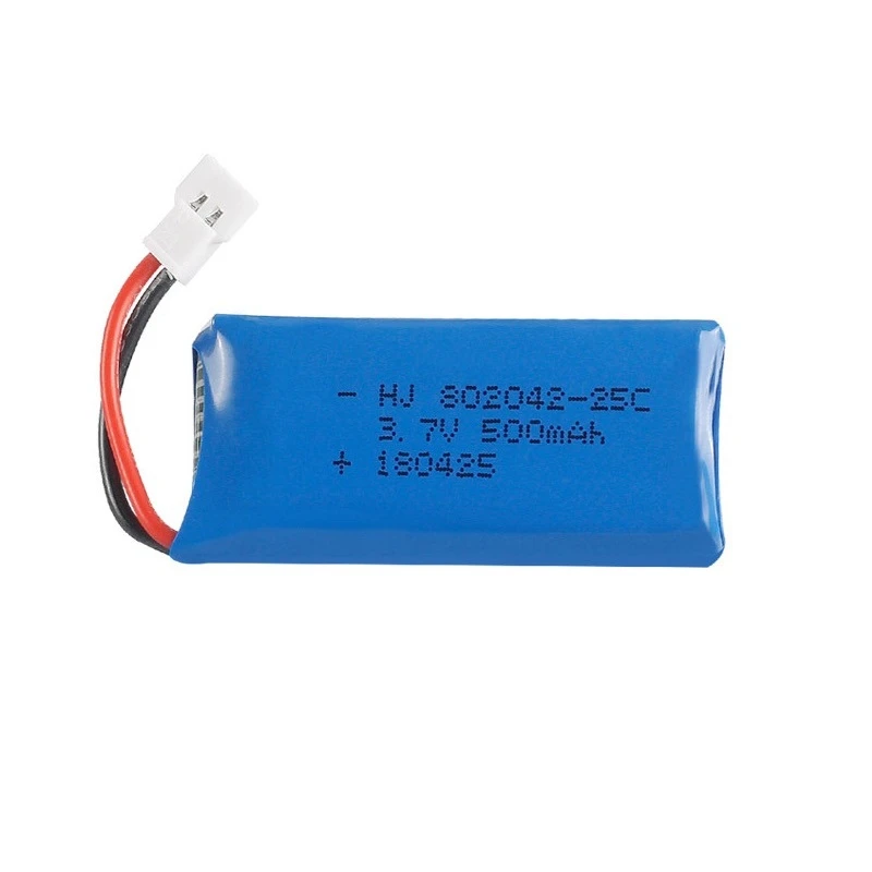 3 7 V 500mah Lipo батарея для Udi U816A U941 U927 H43 wifi818 JXD385 H107 V252 F186 литиевая 802042 1 шт 10 шт|Детали и