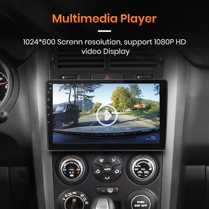 Автомагнитола AWESAFE PX9 для Suzuki Grand Vitara 3 2005-2015 2007 2008 мультимедийный видеоплеер с GPS 2din