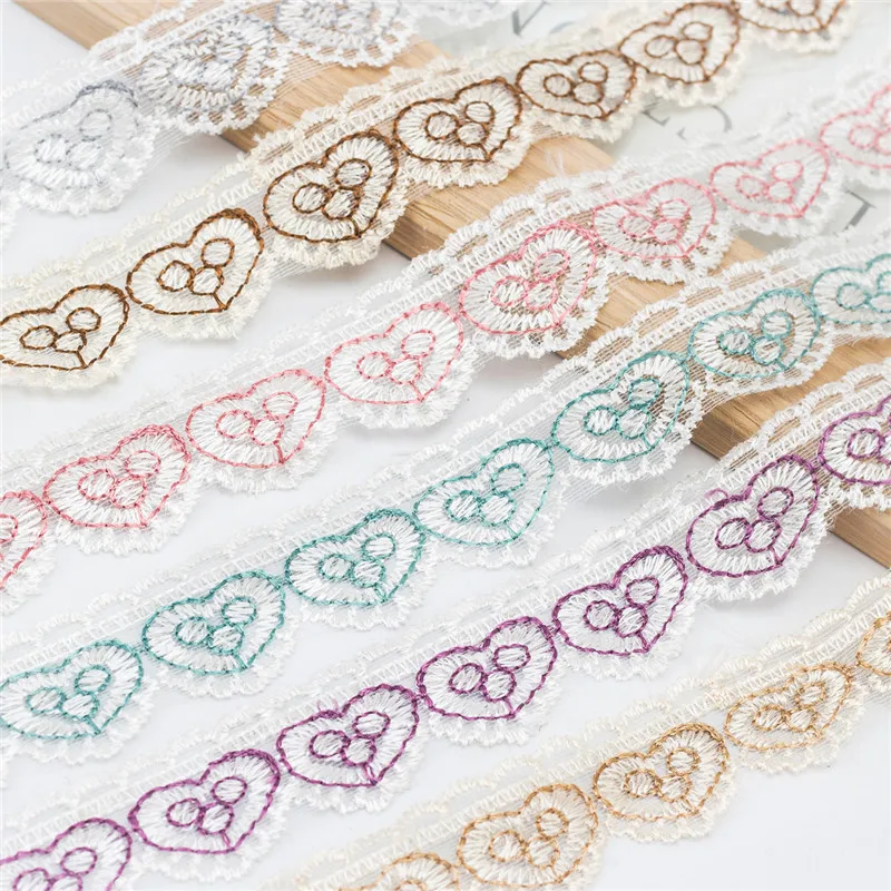 26 м полиэстер ткань кружевная Лента отделка Сделай Сам африканская вышитая Сетка