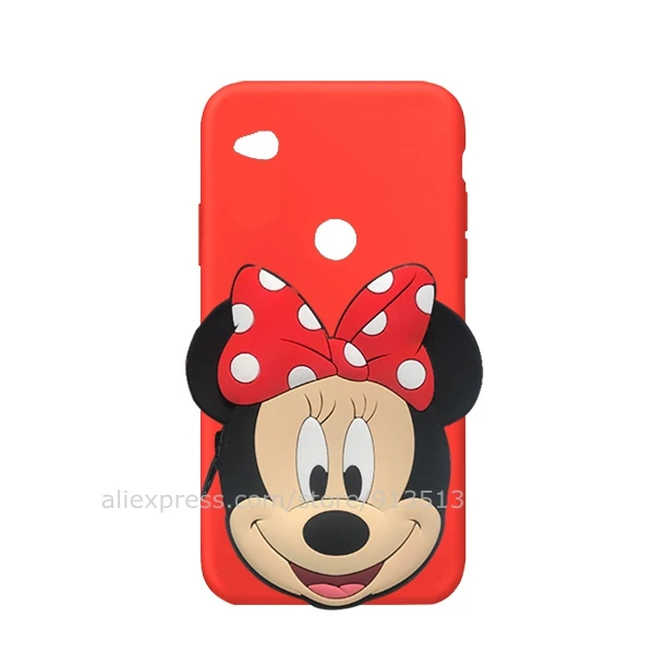 Мультяшный футляр для Redmi 4X Минни Стич Салли Кот Единорог 3D Силиконовый мягкий чехол для телефона чехол для Xiaomi Redmi 4X - Цвет: 5