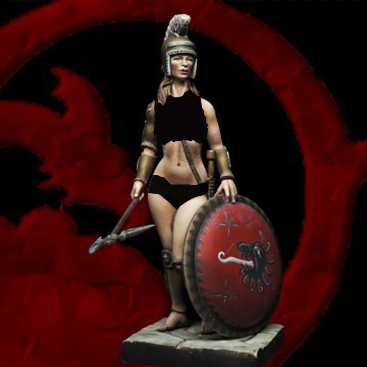 1/24 Ancient female warrior Resin Model figure GK Unassembled and unpainted kit | Игрушки и хобби