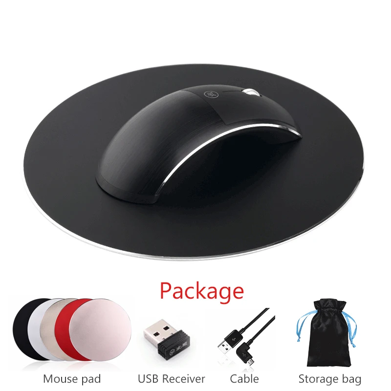 

2.4G USB Wireless+Bluetooth Mouse Rechargeable Silent Gaming Mouse For Macbook Lenovo HP Dell Asus Laptop PC Computer Mice