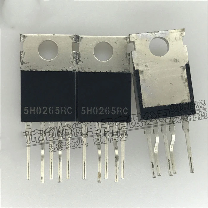

10 unidades/lote IC KA5H0265RCYDTU 5H0265RC Transistor original 100% nuevo TO-220-5