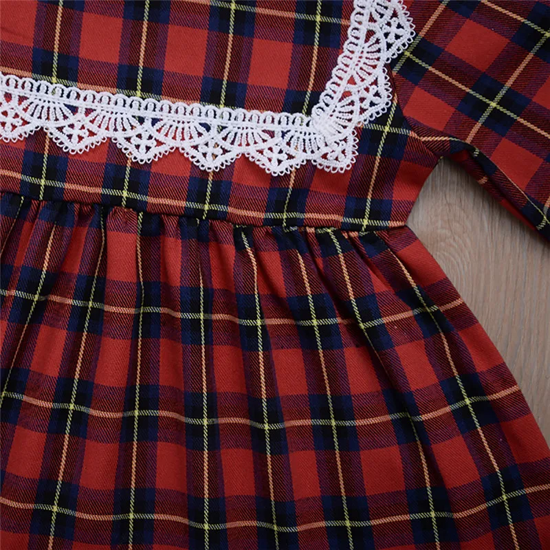 Одежда для маленьких девочек осенне-зимнее платье новорожденных хлопковое