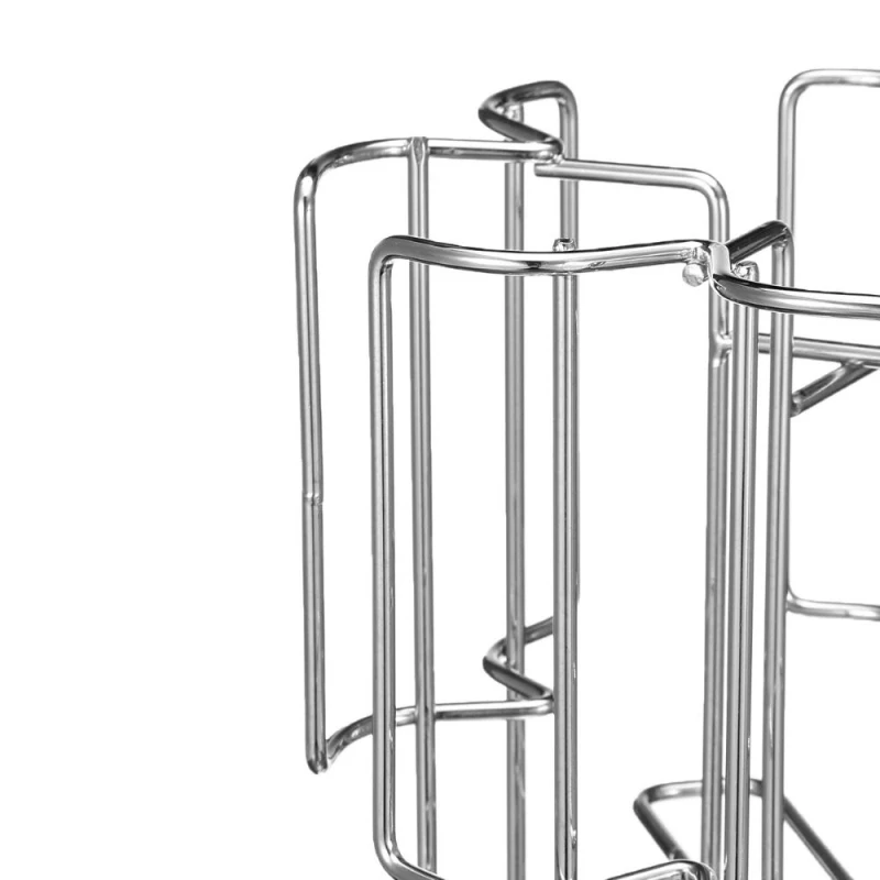 

Rotatable 64Cups Metal Coffee Capsule Holder Capsule Storage Rack Tassimo Storage Storage Rack Tower Stand Storage Shelves