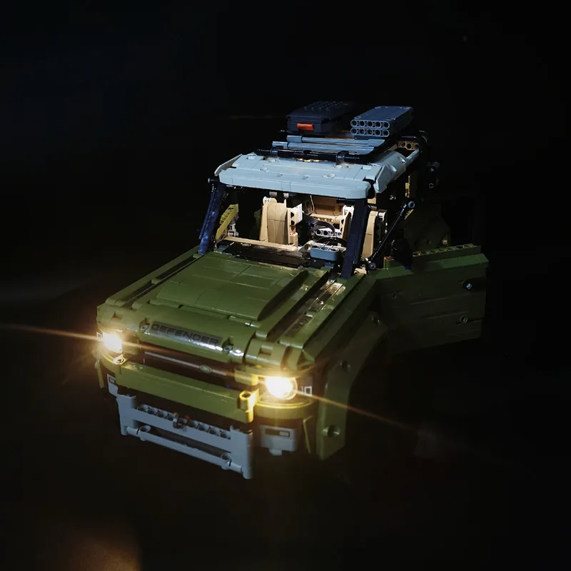 93018 Technic серия landshed Rover Defender модель строительные блоки Совместимые 42110 мальчик