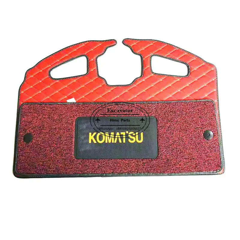

Factory supply PC60-7 Excavator Cab Foot Mat Cabin Floor Mats for Komatsu