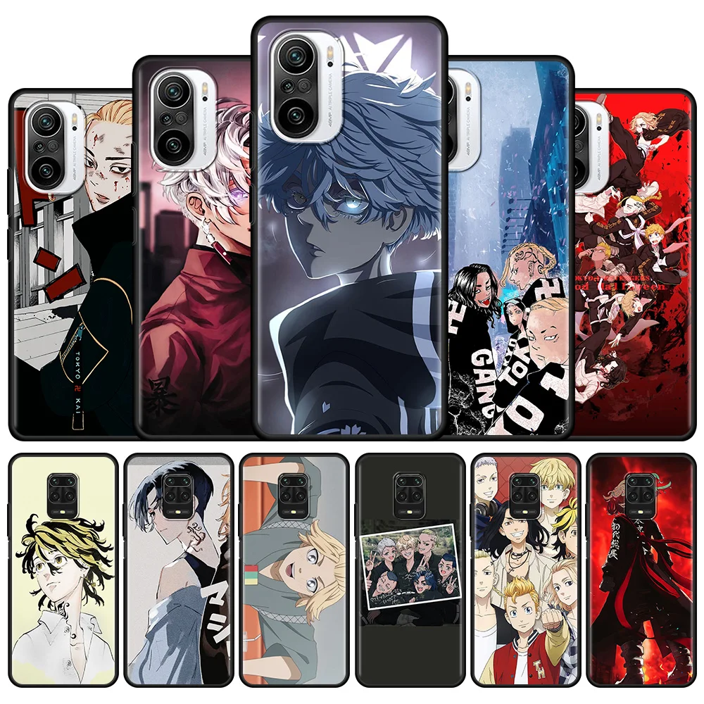 

Tokyo Revengers Case For Xiaomi Redmi Note 9S 9 8 Pro 10 5G K40 9C 9A 8T 7 9T 7A 8A 6A 6 Soft Silicone Casing Cover Bag