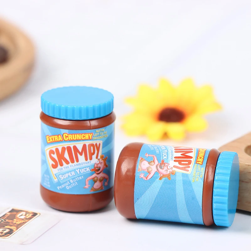 

2pcs Dollhouse Miniature Food Supermarket Pretend Play Kitchen Decor Accessories