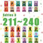 (211-240) карта печати NFC с животными для игр ACNH