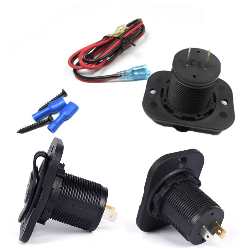 1 шт в виде бабочек новинка 12V/24-разветвитель на Зарядное устройство-адаптер с
