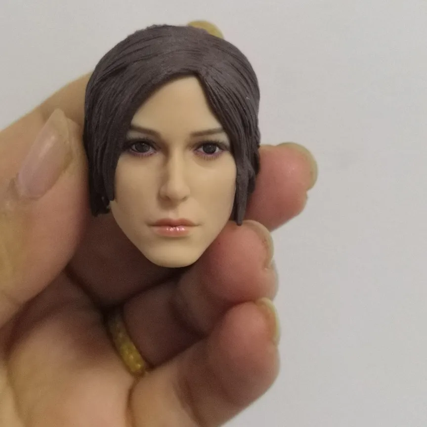 

Spot 1/6 Scale Soldier Laura Head Sculpture Ancient Tomb Warrior Model for 12 inch action figure body