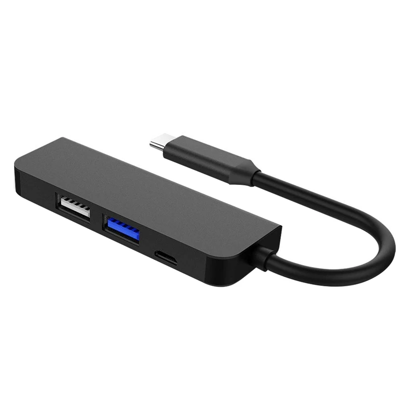 Usb C Hub 4 в 1 многопортовый адаптер Type на 4K Hdmi порт 3 0 и 2 Pd зарядный - Цена: 1 241,17 руб.
