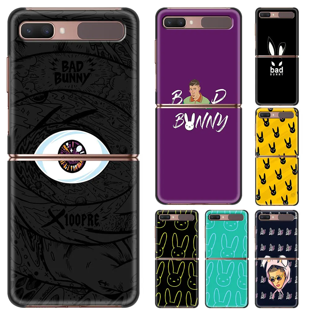 

Phone Case For Samsung Galaxy Z Flip3 5G z flip zflip3 zflip ZF3 ZF Hard PC Fundas Anime Bad Bunny