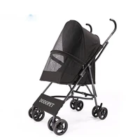 pet dog carrier stroller for cat outdoor carts for baby cart lightweight foldable breathable net strollers