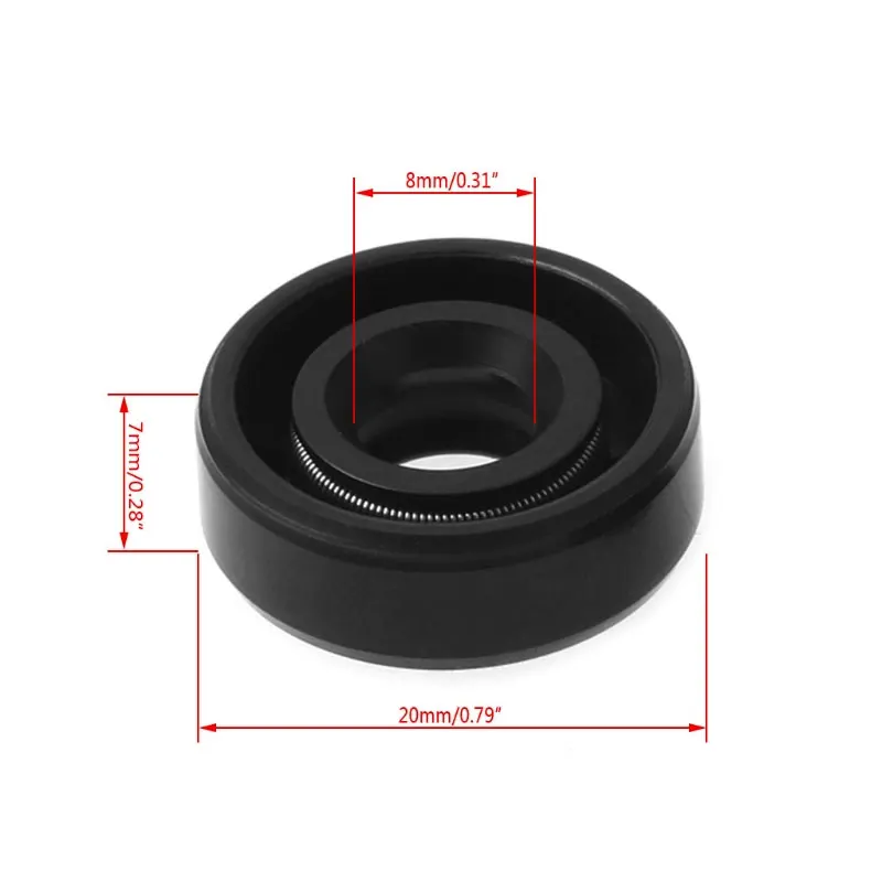 8*20*7mm yağ keçesi halkası ekmek yapımcısı makinesi parçaları ekmek makinesi yedek yedek parça giyilebilir