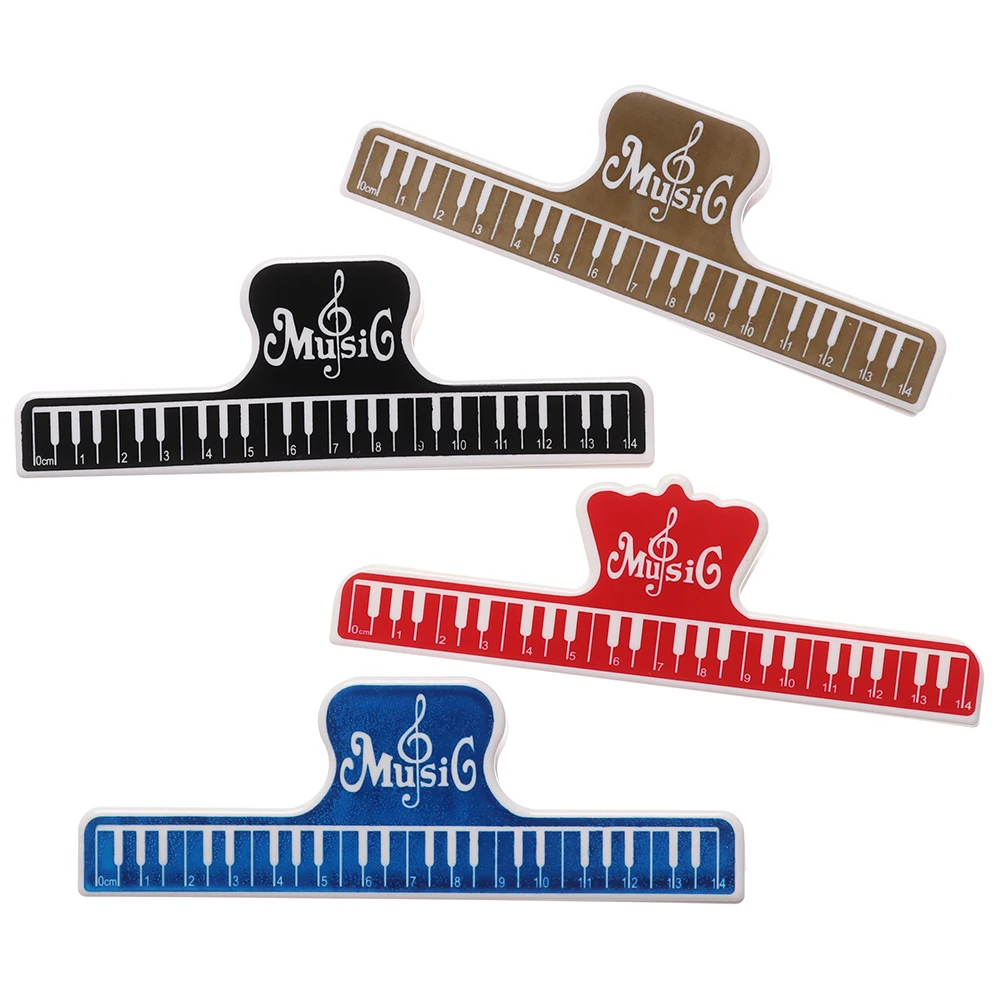 Держатель для бумаги с фиксированными клипсами 15 см АБС-пластик гитары скрипки