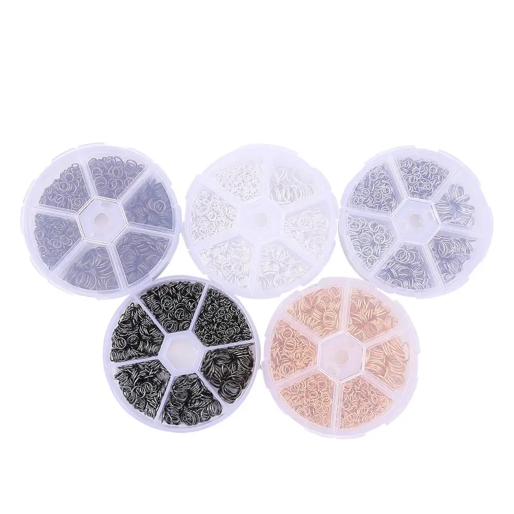 Набор шкатулок для ювелирных изделий сделай сам 3/4/5/6/7/8/10 мм открытые прыгающие