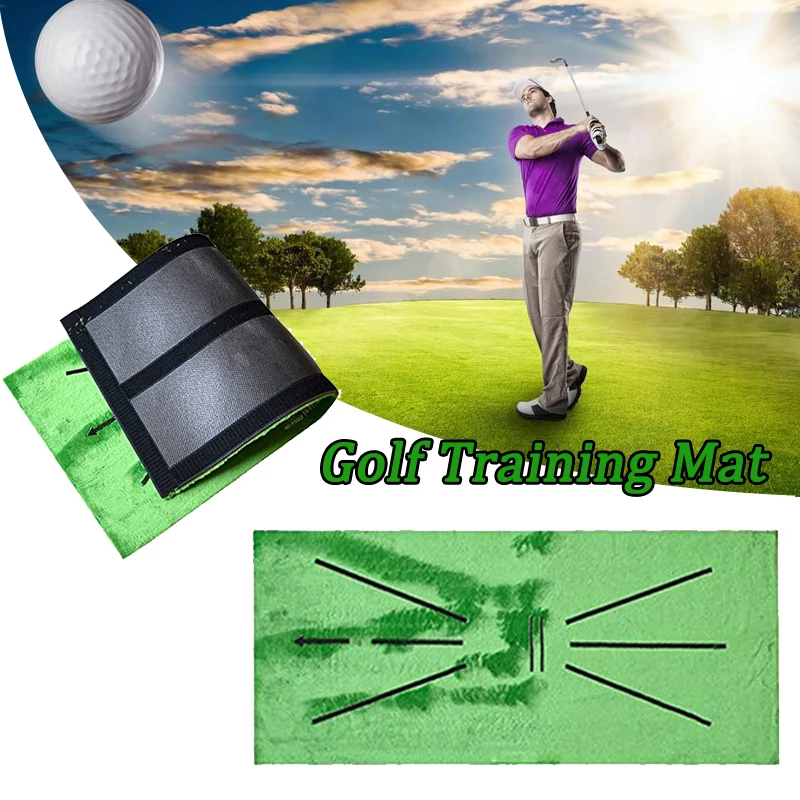 Тренировочный Коврик для игры в гольф устройство обнаружения качелей обучения