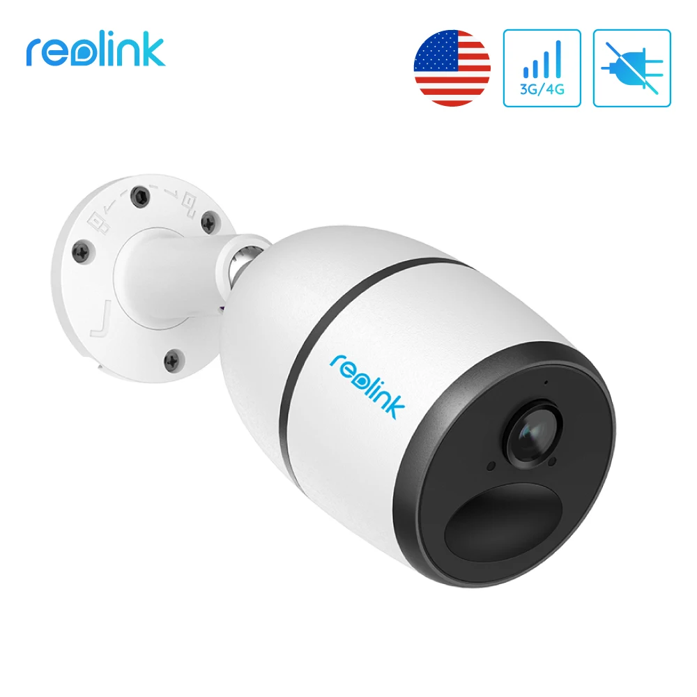 Сетевая камера видеонаблюдения Reolink GO 3G 4G Sim карта Full HD 1080P Starlight Vision 2 стороннее