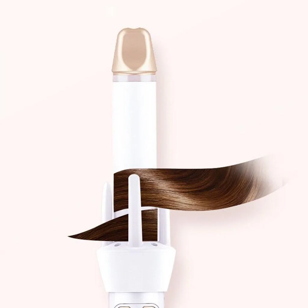 Машинка для завивки волос вращающаяся лучшая профессиональная плойка палочка