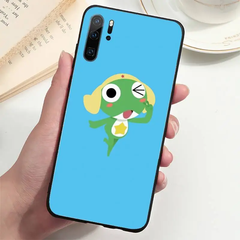 

Hot Cute cartoon Sergeant Keroro Frog Phone Case For Samsung s7 8 9 10 20 plus lite ULTRA Cover Fundas Coque