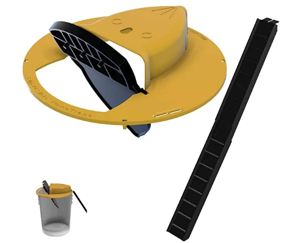 

New product mousetrap easy and pressure freer Trap door style With ramp Multi-capture