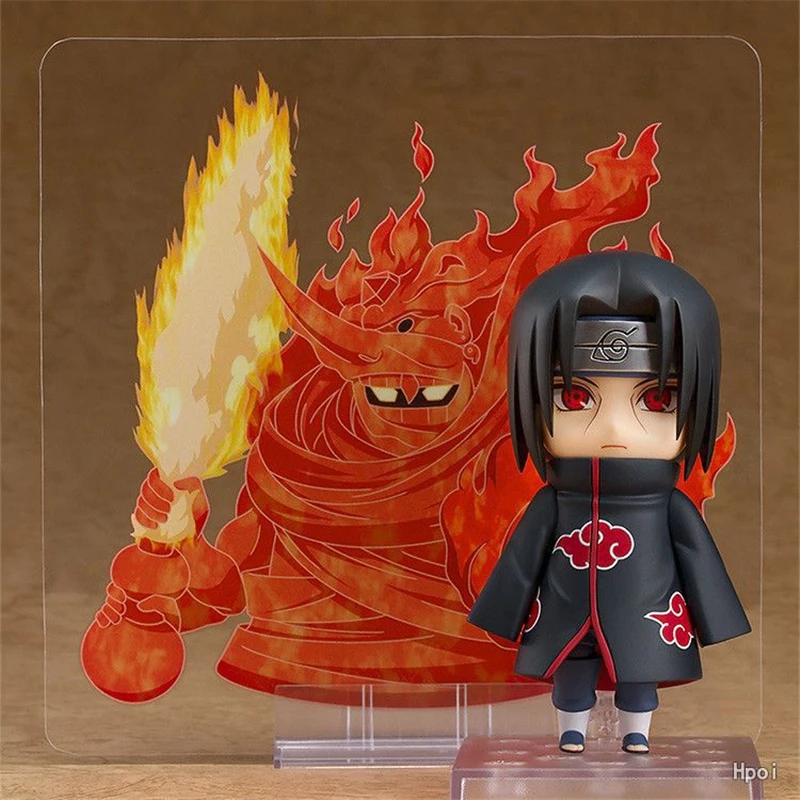 

Cute Anime Naruto Shippuden Akatsuki Uchiha Itachi 820 PVC Action Figure Collection Model Kids Toys Doll 10cm