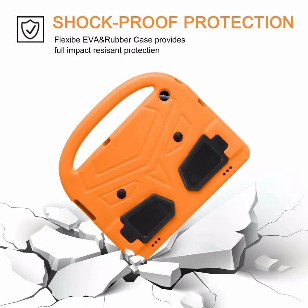 

Orange Sparrow EVA Case Huawei MediaPad T5 10 AGS2-W09/L09/L03 10.1 inch Cartoon Shockproof Kid Safe Stand Cover Shell