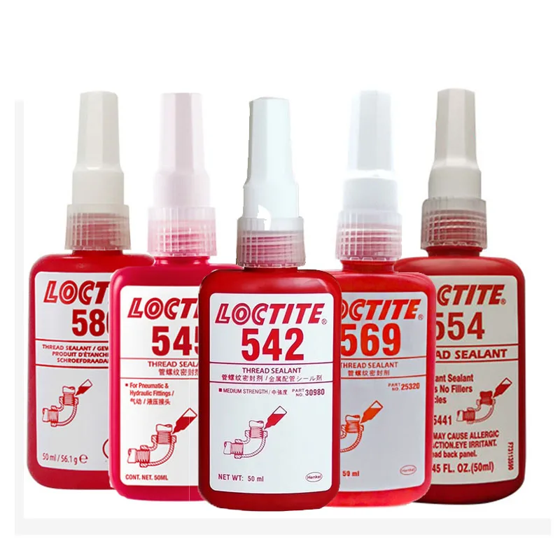 50ml Loctite 554 542 Pipe Thread Anaerobic Sealant 545 569 586 Low Strength Hydraulic Pneumatic Sealant